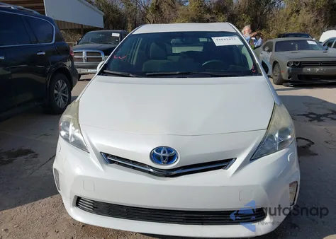 2012 Toyota Prius V Three from USA, damaged, VIN JTDZN3EU7C3151653